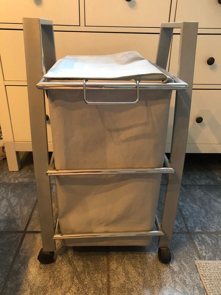 Allibert wasmand, Ophalen, Gebruikt