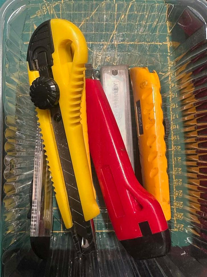 Allerlei materiaal voor student architectuur, Hobby en Vrije tijd, Knutselen, Gebruikt, Knutselwerk, Ophalen