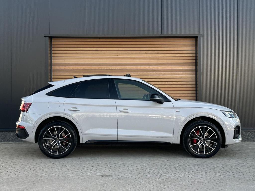 Audi Q5 Sportback 50 TFSI e S edition Competition PANO|STOEL, Autos, Argent ou Gris, 40 g/km, Entreprise, Q5