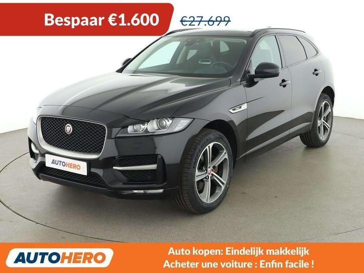Jaguar F-Pace 25t R-Sport AWD (bj 2020, automaat), Auto's, Jaguar, Te koop, F-Pace, 4x4, ABS, Achteruitrijcamera, Airbags, Airconditioning