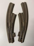 Märklin 24671-24672 meegebogen wissel L+R, Hobby en Vrije tijd, Ophalen of Verzenden, Zo goed als nieuw, Rails, Märklin