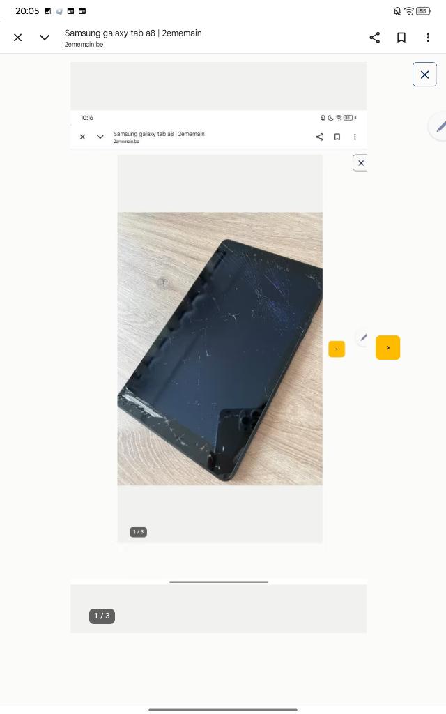 Samsung Galaxy Tab A8, Computers en Software, Android Tablets, Ophalen, Gebruikt, Samsung