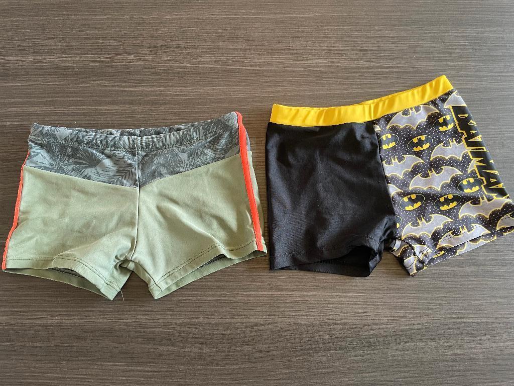Zwembroeken (2 stuks), Enfants & Bébés, Maillots de bain pour enfants, Enlèvement ou Envoi, Maillot de bain, Utilisé, Taille 116