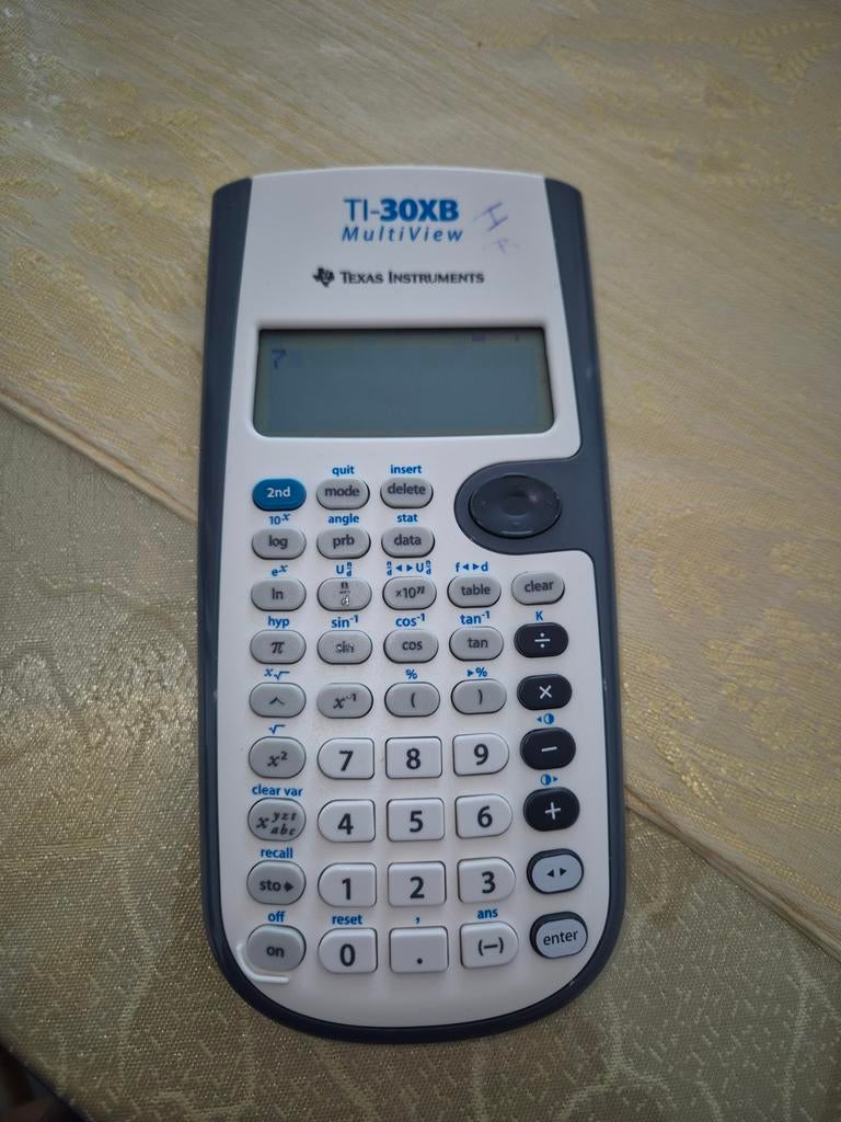 TL-30XB, Divers, Calculatrices, Enlèvement