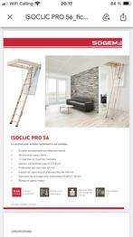 Escalier escamotable sogem isoclic pro 56 NEUF, Neuf, 2 à 4 mètres, Pliable ou rétractable/escamotable, Escalier