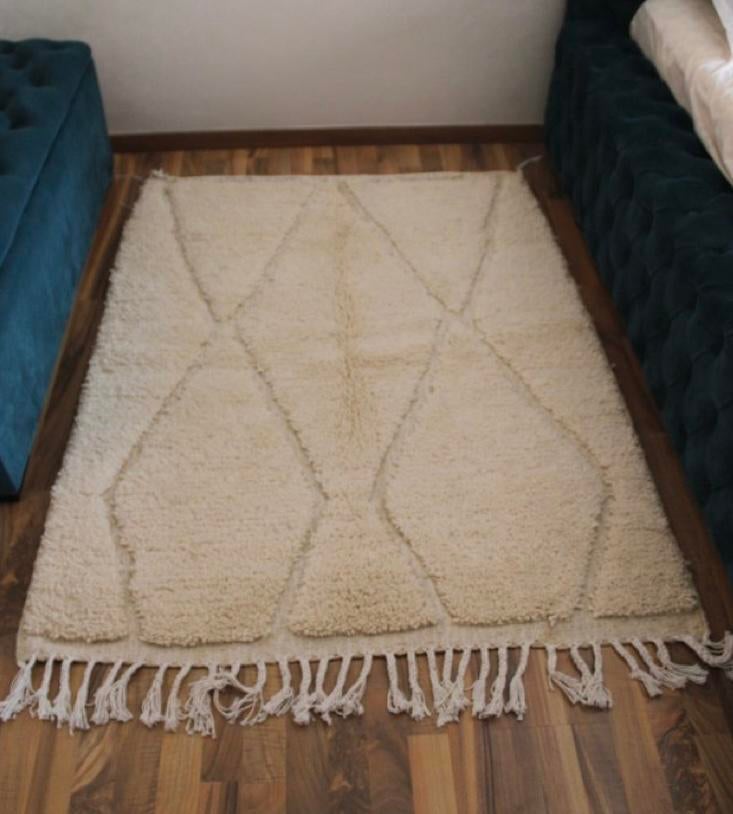 moquetter, Enlèvement ou Envoi, Neuf, Blanc, Wol