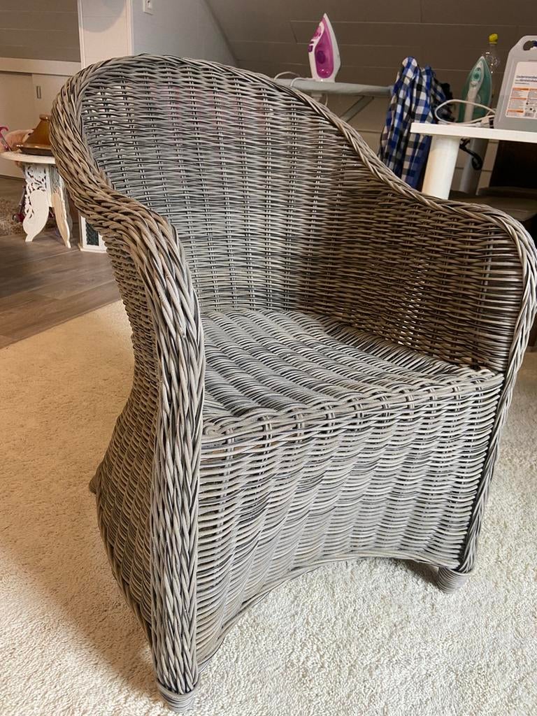 Stoel, Ophalen, Kunststof, Landelijk, Zo goed als nieuw