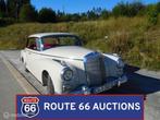 Mercedes-Benz 300 D Adenauer | 1962 | Route 66 Auctions, Autos, Achat, Entreprise, Boîte manuelle, Autre carrosserie