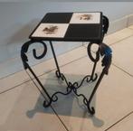 Table d'appoint vintage en fer forgé, Maison & Meubles, Enlèvement
