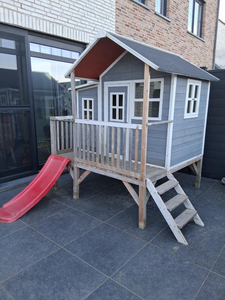 Exit Loft 350 houten speelhuis., Kinderen en Baby's, Ophalen