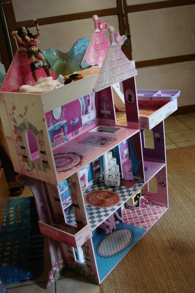 poppenhuis : 3 verdiepingen, Ophalen, Gebruikt, Poppenhuis