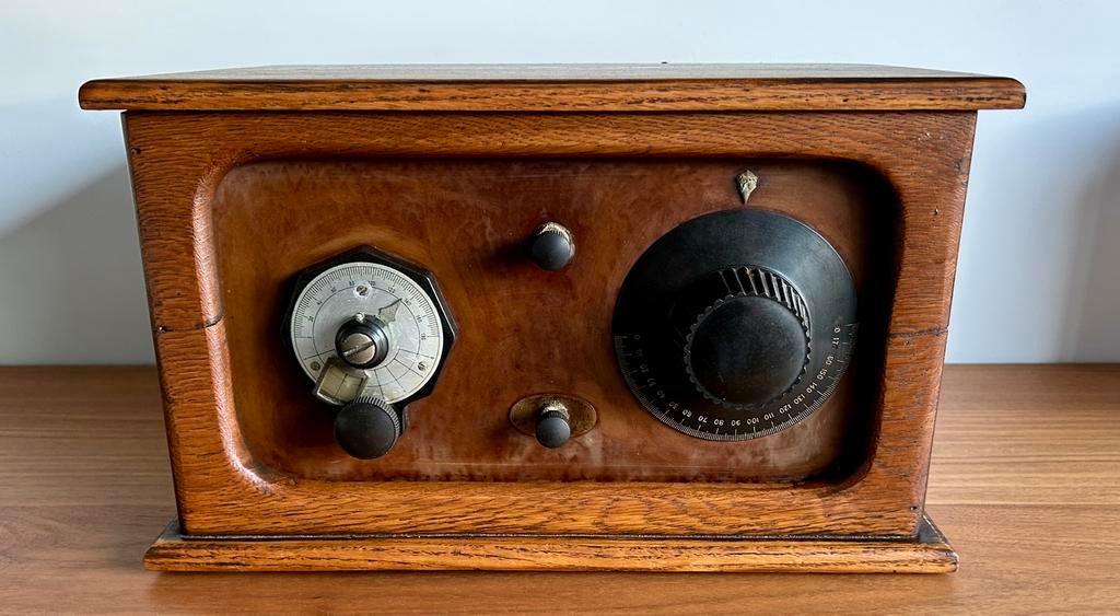 Oude radio, Antiek en Kunst, Ophalen of Verzenden