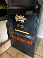 Bisley Stalen Archiefkast 2 Lades 470 x 622 x 711 mm Zwart, Enlèvement, Comme neuf, Métal, Avec serrure