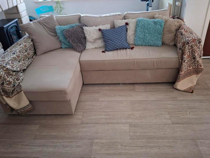 Canapé avec méridienne  convertible en lit 2 personnes, Maison & Meubles, Canapés | Coins salons complets, Enlèvement