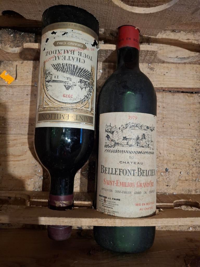 BELLFONT BELCIER. SAINT EMILION GRAND CRU, Collections, Vins, Neuf, Pleine, Enlèvement, Vin rouge