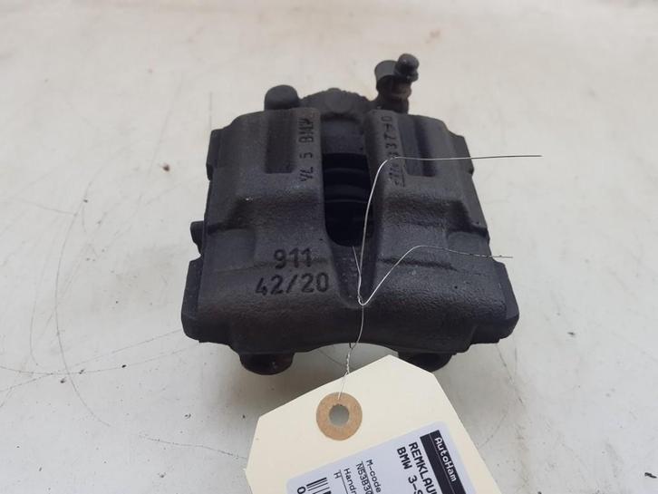 REMKLAUW LINKS ACHTER BMW 3 serie Touring (E91), Auto-onderdelen, Remmen en Aandrijving, BMW, Gebruikt