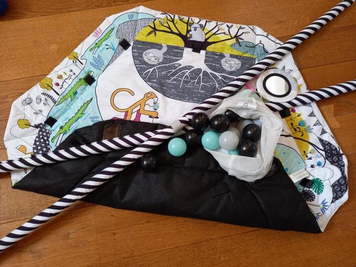 Speelmat baby/peuter + ballenbad, Kinderen en Baby's, Speelgoed | Babyspeelgoed, Zo goed als nieuw, Speelkleed, Ophalen