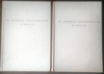 De Moderne Schilderkunst in Belgie Deel I en II beschikbaar voor biedingen