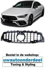 Sport Grill Hoogglans Zwart Voor Mercedes CLA C118 Amg Look, Auto diversen, Tuning en Styling, Verzenden
