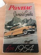 Guide du propriétaire Pontiac 1954, Enlèvement ou Envoi