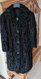 Pelsmantel:zwarte astrakan, Kleding | Dames, Grote Maten, Ophalen
