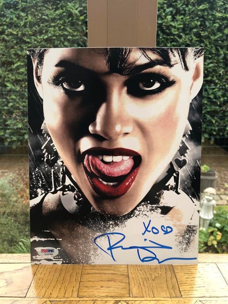 Actrice Rosario Dawson handtekening PSA Sin City, Daredevil, Verzamelen, Film en Tv, Zo goed als nieuw, Ophalen of Verzenden