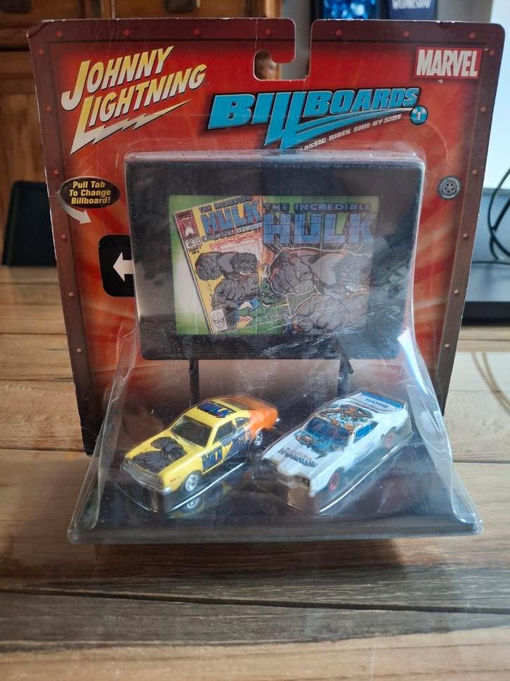 Johnny Lightning Spiderman / Incredible Hulk Marvel sealed, Verzamelen, Stripfiguren, Ophalen