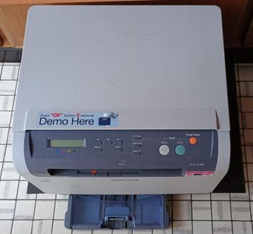 Samsung CLX-2160 kleuren laserprinter voor onderdelen beschikbaar voor biedingen