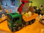 Bruder - Man class recycling wagen, Ophalen of Verzenden, Zo goed als nieuw
