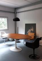 massive bois ^ table tulipe * eero saarinen > warren platner, Antiek en Kunst, Ophalen of Verzenden