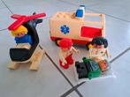 Lego duplo rescue set en building kraanset, Ophalen, Gebruikt, Complete set, Duplo