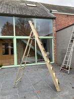 Trapladder met 8 treden, Doe-het-zelf en Bouw, Ladders en Trappen, Ophalen, Gebruikt