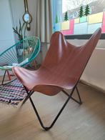 Vlinderstoel, Ophalen, Zo goed als nieuw, Bruin, Eén