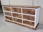 Retro ladekast apothekerskast, Huis en Inrichting, Ophalen, Zo goed als nieuw