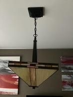 Plafonnier système de suspension 73cm Tiffany, Maison & Meubles, Comme neuf, Enlèvement ou Envoi, Métal, 50 à 75 cm