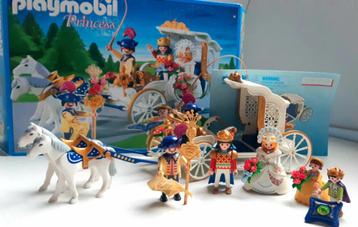 Playmobil 4258 Calèche de mariage royal Complet