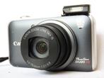 Canon PowerShot SX220 HS (black), SD, accu, oplader, tasje, Audio, Tv en Foto, 12 Megapixel, Canon, 8 keer of meer, Gebruikt