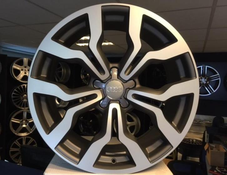 IN STOCK: NIEUWE set 20 inch 5x112 sportvelgen VW Audi Seat, Auto-onderdelen, Banden en Velgen, Velg(en), Zomerbanden, 20 inch