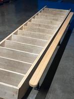 Massieve beuken trap, Doe-het-zelf en Bouw, Ladders en Trappen, Ophalen, Zo goed als nieuw, Trap
