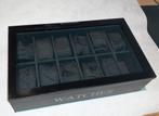 Juwelendoos horlogedoos zwart, Verzenden, Zo goed als nieuw, Zwart, Hardcase
