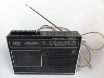  retro radio Sony CF-400L beschikbaar voor biedingen