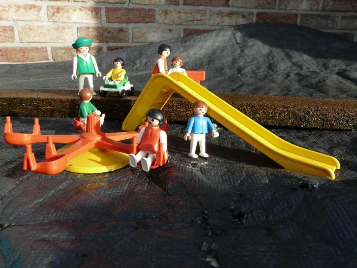 Playmobil vintage 3416  speeltuin, Kinderen en Baby's, Speelgoed | Playmobil, Gebruikt, Complete set, Ophalen