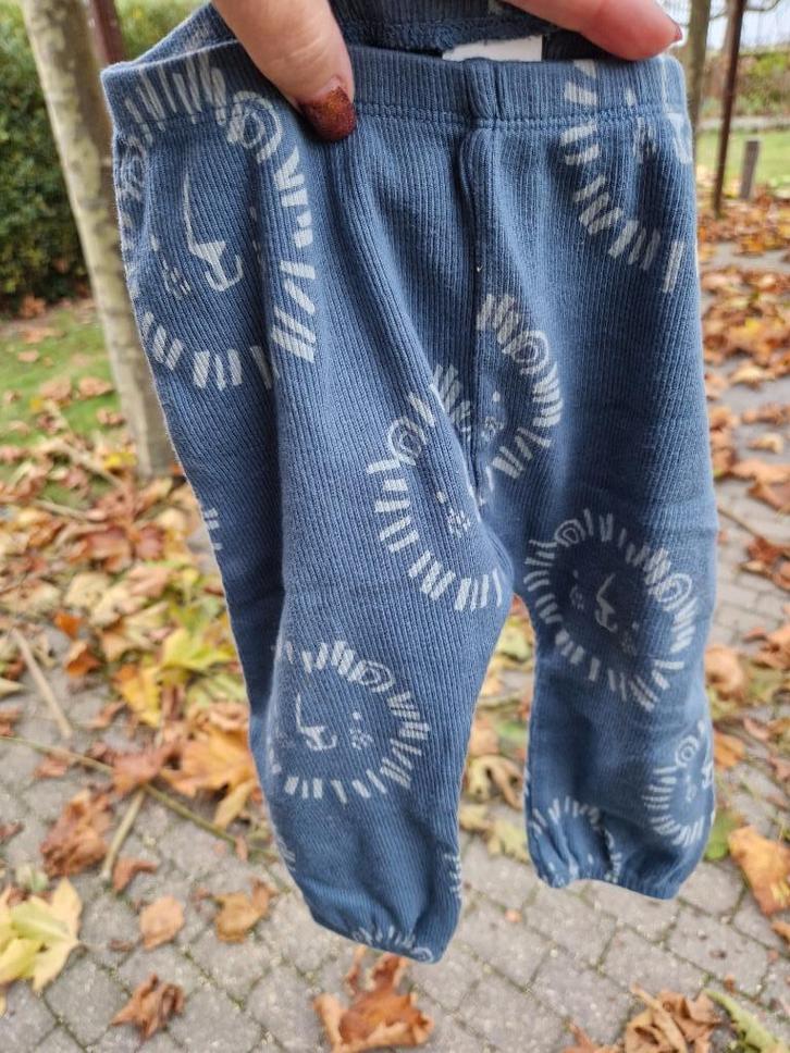 Next broek, blauwgroen, maat 80, ongedragen (nieuw!), Kinderen en Baby's, Babykleding | Maat 80, Nieuw, Jongetje of Meisje, Broekje