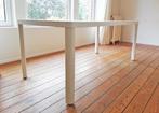 Grande table blanche Ikea, Rectangulaire, Autres essences de bois, 50 à 100 cm, Enlèvement