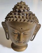 Oude antieke bronzen Boeddha hoofd, Ophalen