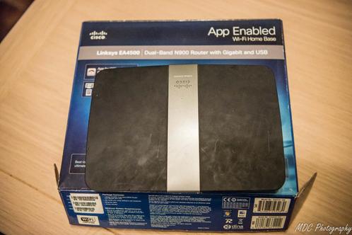 Linksys EA4500 router, Computers en Software, Routers en Modems, Gebruikt, Router, Ophalen