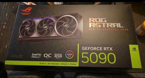 Rtx 5090 rog strix astral ( nieuw), Computers en Software, Videokaarten, Nieuw, Ophalen of Verzenden