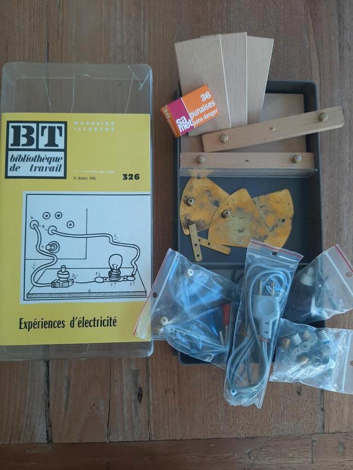 Expériences d'électricité - Bibliothèque de travail 326, Verzamelen, Retro, Ophalen of Verzenden