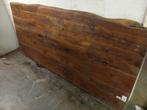 morceau de tronc de bois d'accacia pour table, 200 cm of meer, Nieuw, 100 tot 150 cm, Rechthoekig