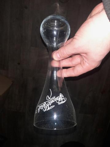 Pauwel KWAK glazen met houten staander beschikbaar voor biedingen